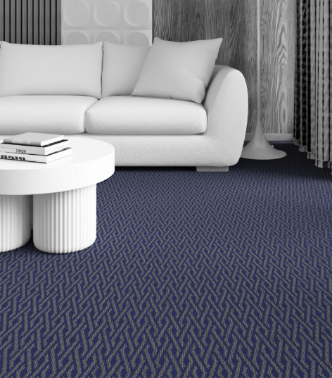 Carpet tile installation